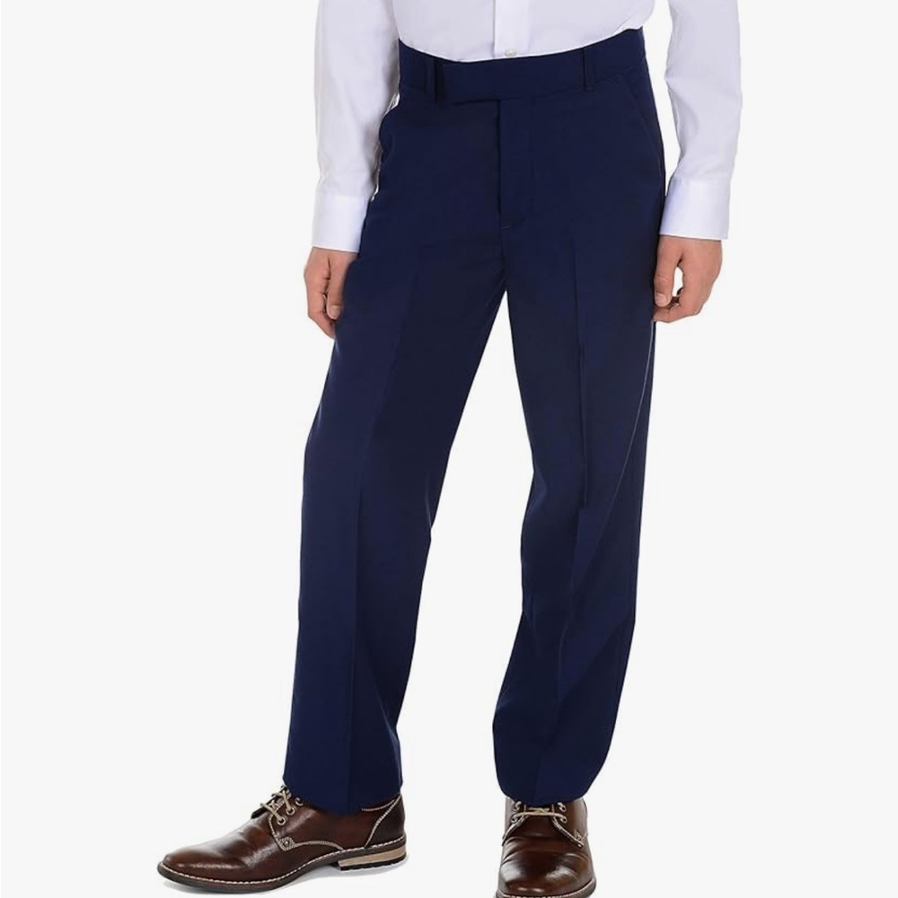 NWOT CALVIN KLEIN BOYS SUIT PANTS SIZE 20 INFINITY BLUE